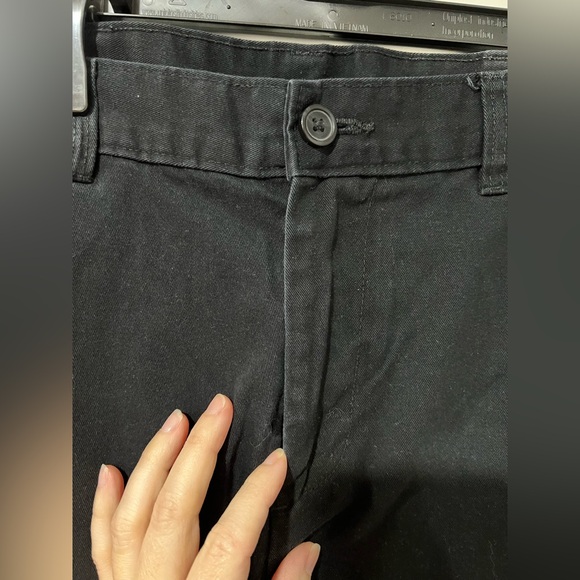 Men’s black work dress pants George brand 30/32 2 pairs bundle lot of 2 - Picture 4 of 12
